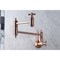 Kingston Brass KS310AXAC Restoration Wall Mount Pot Filler Kitchen Faucet, Copper KS310AXAC - alternate 4